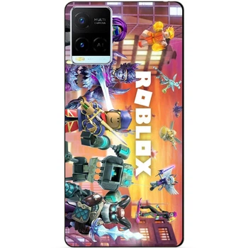 Силиконовый чехол Candy для Vivo Y21 / Y33s с картинкой Роблокс