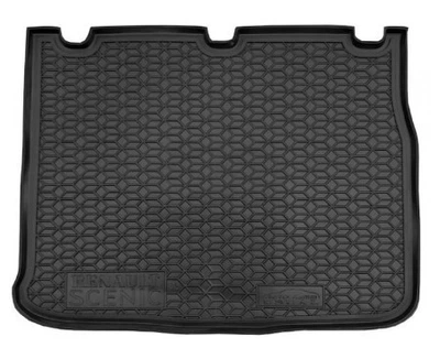 Коврик в багажник для авто RENAULT Scenic II (2003>) пластик ( AVTO-Gumm ) 211824