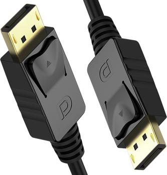 Kabel Unitek DisplayPort M/M 1,5 m Czarny (Y-C607BK)