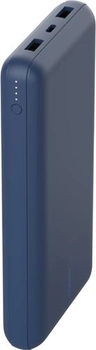 Powerbank Belkin 20K, USB-A C 15 W niebieski (BPB012BTBL)