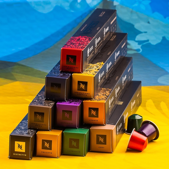 Набор кофе в капсулах Nespresso "Просто Эспрессо" - 100 капсул, Швейцария