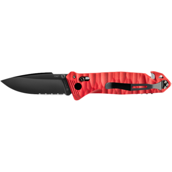 Нож Outdoor CAC Nitrox Serrator PA6 Red (11060115)