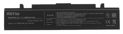 Акумулятор для ноутбуків Mitsu для Samsung R460, R519 11.1V 73Wh (BC/SA-R519H)