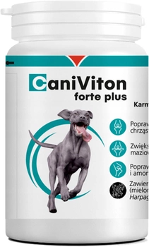 Tabletki na stawy dla psów VETOQUINOL CaniViton Forte Plus 200g (5904109019671)
