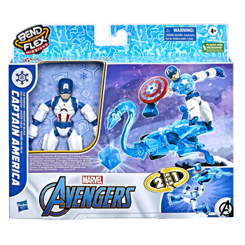 Ігрова фігурка Hasbro Avengers Bend and Flex Captain America Ice Mission (5010993979387)