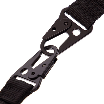 Ремінь збройовий двоточковий Zelart Tactical Belt Heroe ZK-4 Black