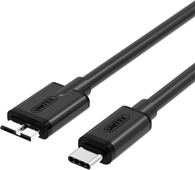 Кабель Unitek USB Type-C to microUSB-B 3.0 1 м Black (Y-C475BK)