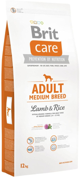 Сухий корм для собак Brit care dog hypoallergenic adult medium lamb 1 кг (8595602559039)