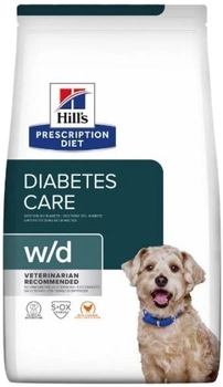 Сухий корм для собак з діабетом Hill's pd canine w/d 10 кг з куркою (52742043128)