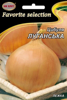 Насіння Цибуля ріпчаста Луганська, 10 г (НК Еліт)