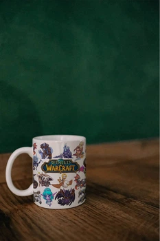 Чака с принтом Marmyza "Варкрафт Warcraft" - Цилиндр - 330 мл