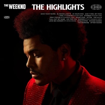 Weeknd - The Highlights 2 LP Set 2021 (B0033677-01, Ltd., Red) Xo/EU Mint Виниловая пластинка (art.240473)