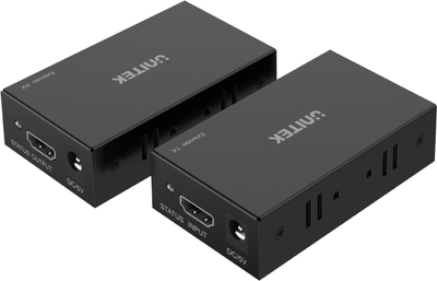 Подовжувач HDMI Unitek 60M HDMI Extender Over Ethernet V100A (4894160036131)