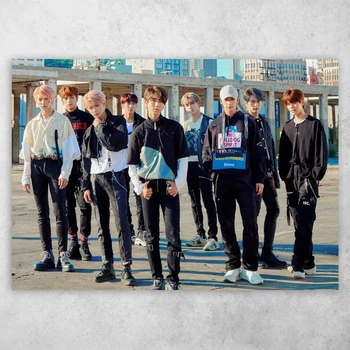 Плакат постер CupKit "Stray Kids / Стрей кидс" №5 А4 21х29,7 см