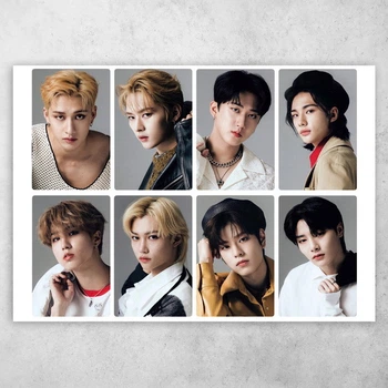 Плакат постер CupKit "Stray Kids / Стрей кидс" №37 А4 21х29,7 см