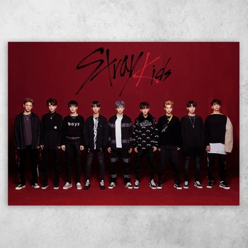 Плакат постер CupKit "Stray Kids / Стрей кидс" №6 А3 42х29,7 см
