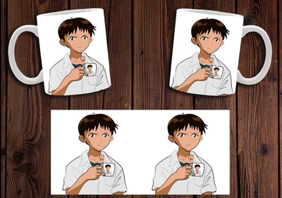 Кружка CupKit "Евангелион / Neon Genesis Evangelion" №13 330мл белая