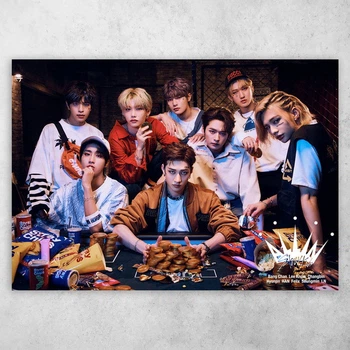 Плакат постер CupKit "Stray Kids / Стрей кидс" №9 А3 42х29,7 см