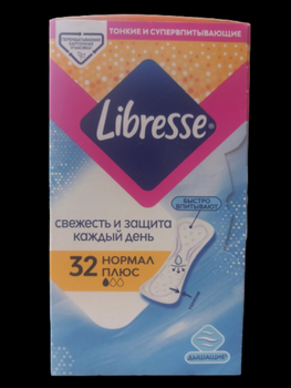 Щоденні прокладки Libresse Нормал Плюс 32 шт.