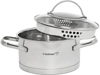 Кастрюля с крышкой Hölmer Aurora 1.5 л (CR-17515-SSD Aurora)