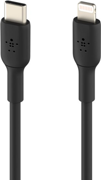 Kabel Belkin Boost Charge LTG - USB-C 2 m Czarny (CAA003BT2MBK)