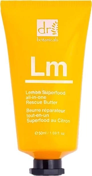 Універсальний загоювальний крем-олія Dr. Botanicals Lemon Superfood All-In-One Rescue Butter 50 ml (5060881922551)