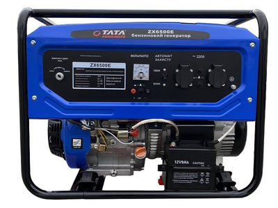 Генератор бензиновый з електростартером TATA ZX6500E 5KW