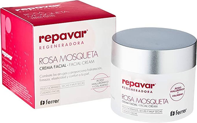 Krem do twarzy Repavar Regenerate Face Cream Rosehip Oil 50 ml (8470001817112)