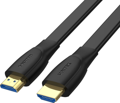 Kabel Unitek High Speed ​​HDMI 2.0 4K 60Hz płaski 1 m (C11063BK-1M)