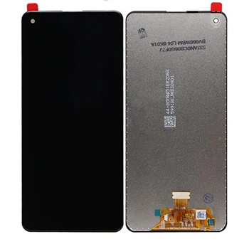 Дисплей (модуль) для Samsung SM-A217F Galaxy A21s (2020) в зборі з сенсором black service orig