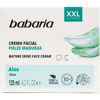 Krem do twarzy Babaria Aloe Vera Nourishing Facial Cream Mature Skin 125 ml (8410412026161)