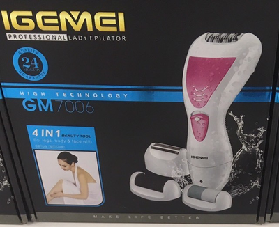 Эпилятор IGemei GM 7006 Белый ( 4 в 1) ICL44