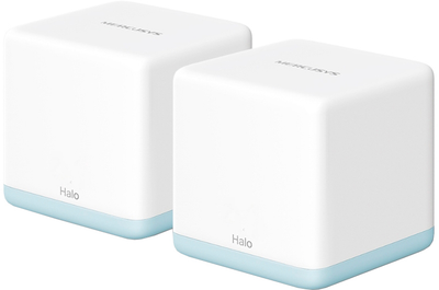 Маршрутизатор Mercusys Halo H30 (2-pack) MESH система WiFi5 / AC1200 / 100 Мбит/с