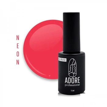 Гель-лак Adore Professional Neon N-03 Pink розово-коралловый 7.5 мл (2101030033759)