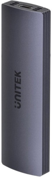 Портативний корпус Unitek S1230A для SSD SATA M.2 - USB-C Silver (4894160048493)