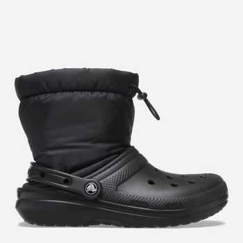 Śniegowce damskie wysokie Crocs Classic Lined Neo Puff Boot 206630-BKBK M6/W8 38-39 24 cm Czarne (191448591530)