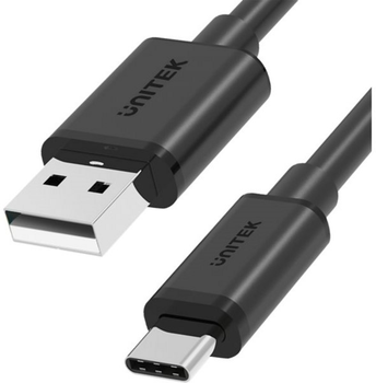 Перехідник Unitek Y-C480BK USB-A - USB-C 0.25 м Black (Y-C480BK)