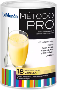 Дієтична добавка Bimanan Pro Big Format Ванільний молочний коктейль 18 шт (8424259997805)