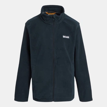 Дитяча тепла флісова толстовка для хлопчика Regatta King II RKA147-826 122-128 см Чорна (5020436453633)