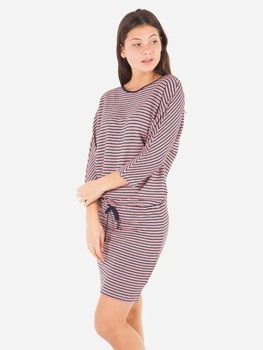 Сукня коротка осіння жіноча Tom Tailor 156807 34 У смужку (2200004252599)