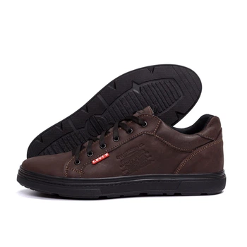 Мужские кожаные кроссовки Levis Brown 43 28,5 см