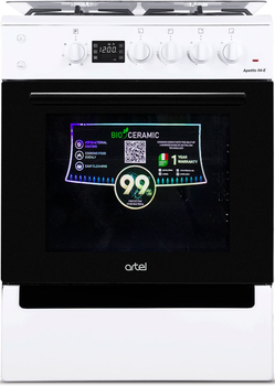 Комбинированная плита ARTEL Apetito 04-E White