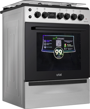 Комбинированная плита ARTEL Apetito 03-E Grey