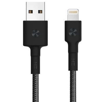 Кабель ZMi Cable USB to Lighting Kevlar 2A 1m AL803 Black