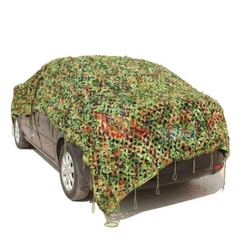 Багатофункціональна Маскувальна Сітка для автомобілів та техніки із міцної тканини Oxford камуфляж 400х500 см