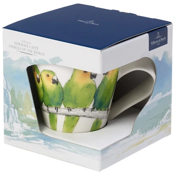 Кружка NWC Аратинга 0,3 л NewWave Caffè Braunwangensittich Villeroy&Boch 1041569100