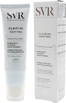 Peeling do twarzy na noc SVR Clairial nawilżający 50 ml (3662361000999)