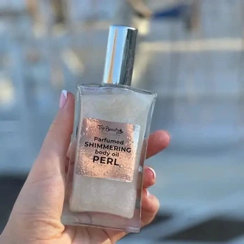 Парфюмерное сухое масло с шиммером для тела Top Beauty Parfumed Shimmering body oil Perl 100 мл