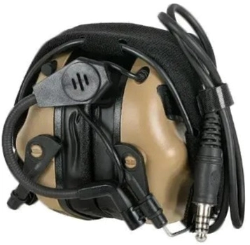 Активні захисні навушники Earmor M32 MOD4 (CB) Coyote Brown (EM-M32-M3-CB)