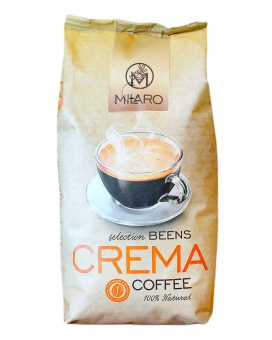Кава в зернах Milaro Crema (80/20) 1кг